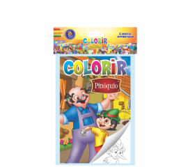 LIVRO P/COLORIR 1/4 DIVERSOS 10PAG C/8